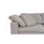 Clay MODULAR SOFA PERFORMANCE FABRIC LIGHT GREY-78815284