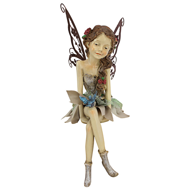 Fannie The Fairy Sitting Statue