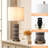 25" Resin Single Table Lamp With USB,Tyoe-C Ports-867618365-867608258