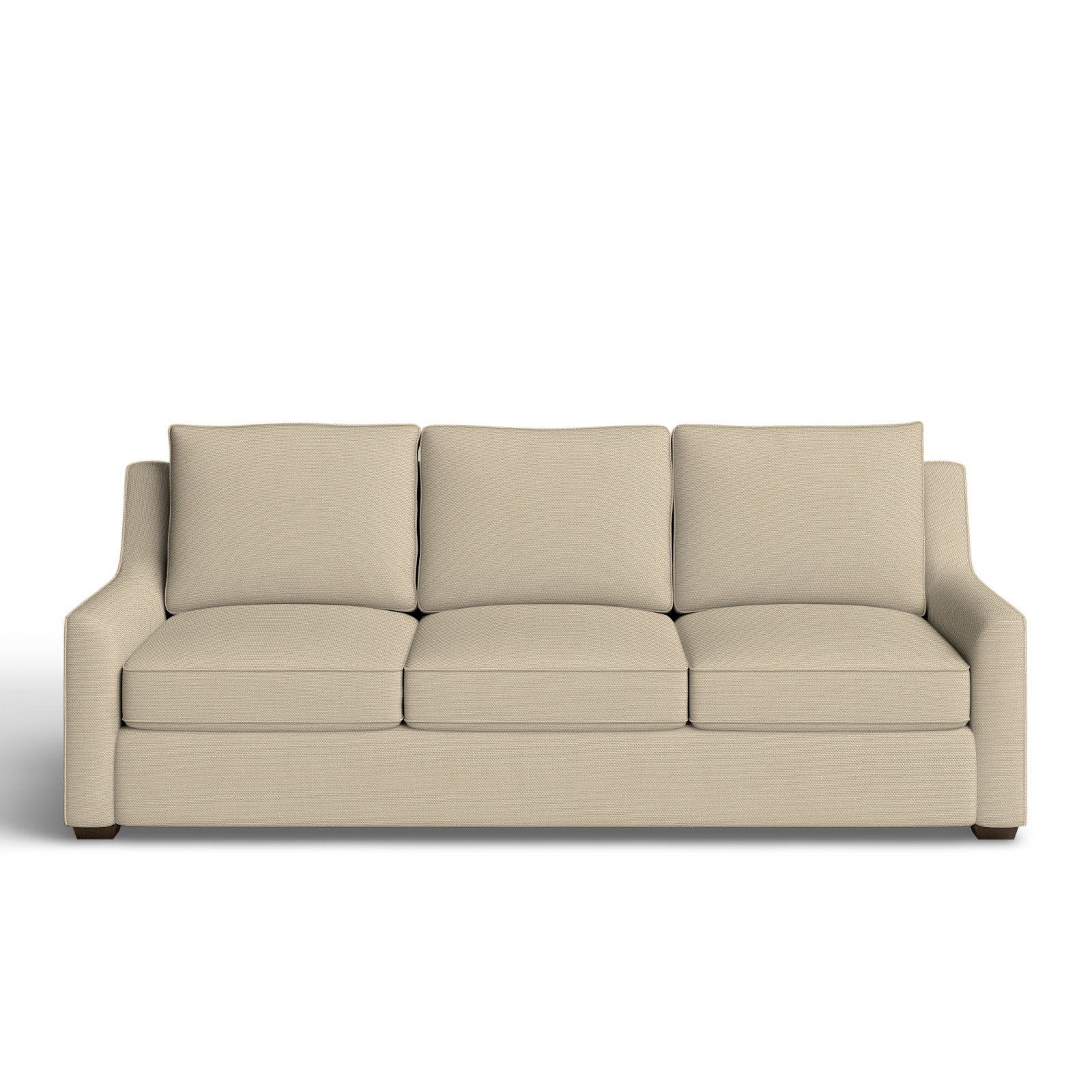 Gemi 80'' Upholstered Sofa, Bayou Stone Canvas
