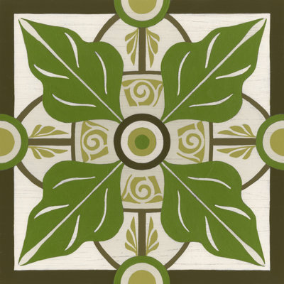 Motif de palmier non embelli IV
