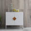 Buffet robuste en bois massif à 2 portes pour le rangement-576037302