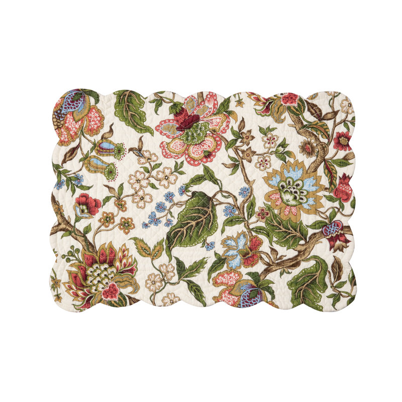 Ensemble de 6 napperons en coton Amara