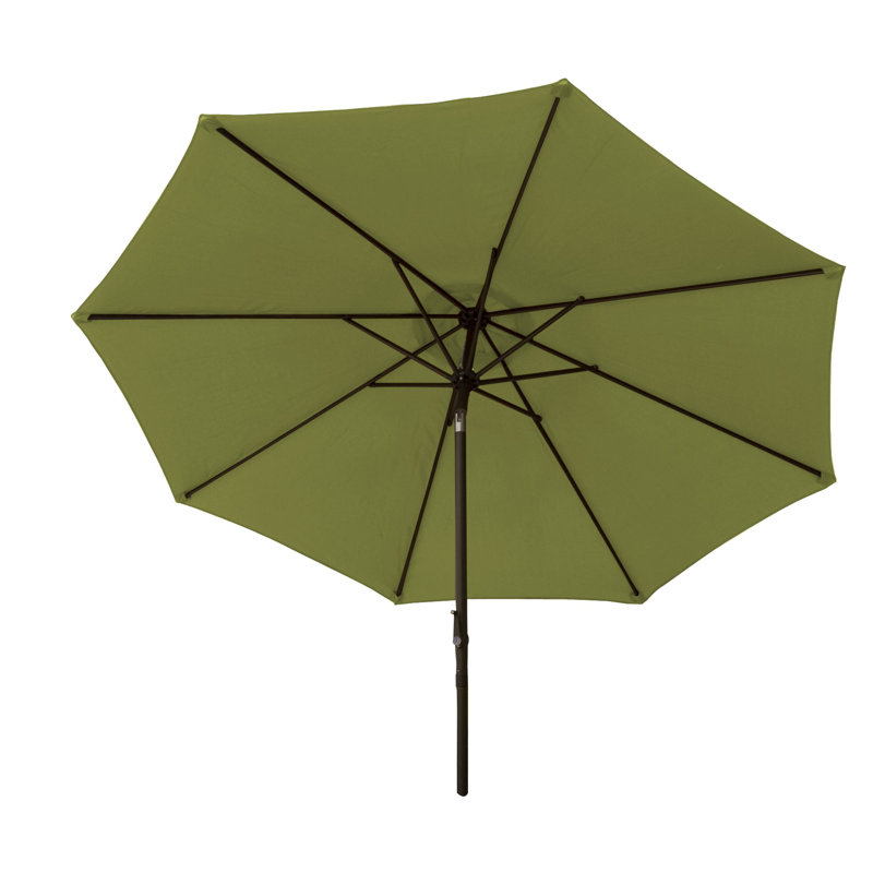 Parasol de marché 9 pi Nero, Vert