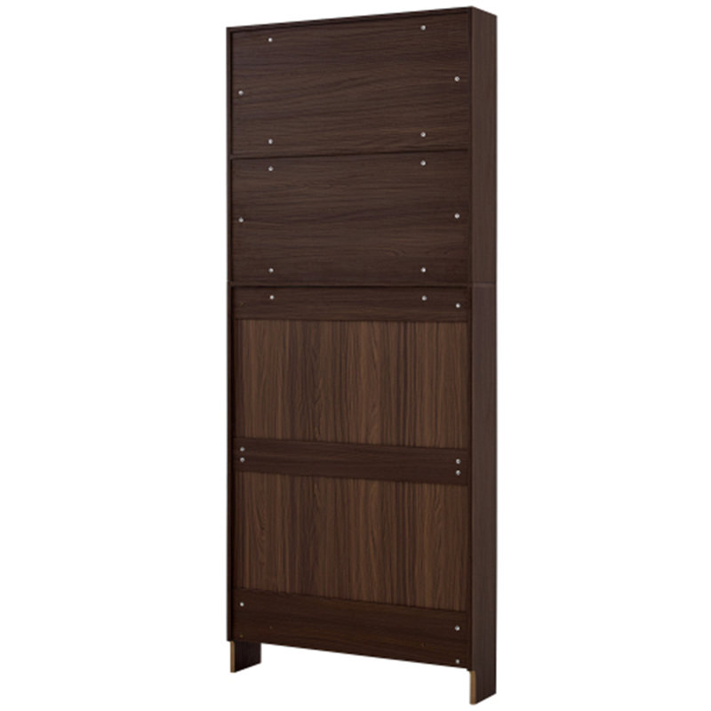 Space-saving Flip Drawer Mdf Shoe Cabinet For Entryway Elegance
