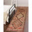 Tapis brun unique noué à la main 4 pi 0 po x 12 pi 2 po Andelz
