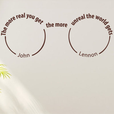 John Lennon Wall Sticker