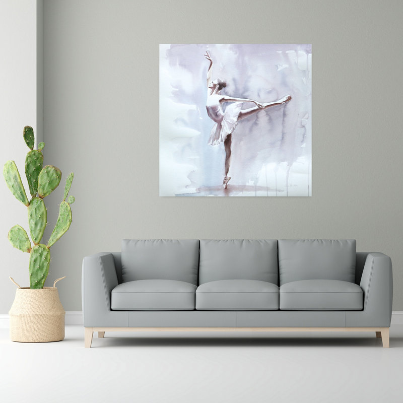 Art contemporain abstrait arabesque sombre, H 48 po x l 48 po