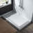 60" W x 32" D Solid Surface Single Threshold solid surfce Shower Pan Base with Drain Assembly & Drain Cover Included, Non-Slip-36500002-65273738