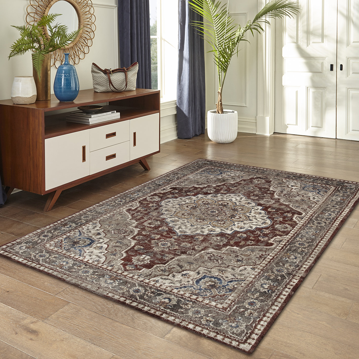 Fleur De Lis Living Faxon Oriental Rug Wayfair