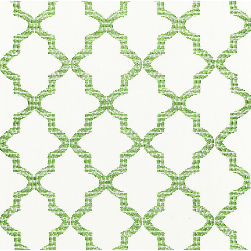 Tissu de broderie Tanger, Herbe