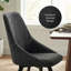 Fabric Upholstered Metal Side Chair-194828279