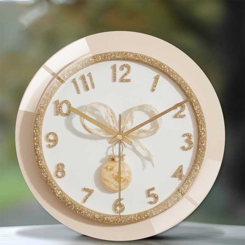 Horloge murale 12 po Glitter