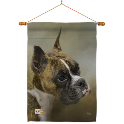 Double Sided 40'' H x 28'' W Polyester Animal Flag Set
