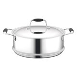 NutriChef 8 Quarts Stainless Steel Stock Pot