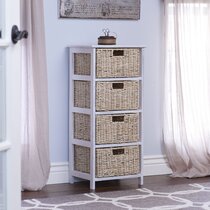 Storage Cabinets with Baskets