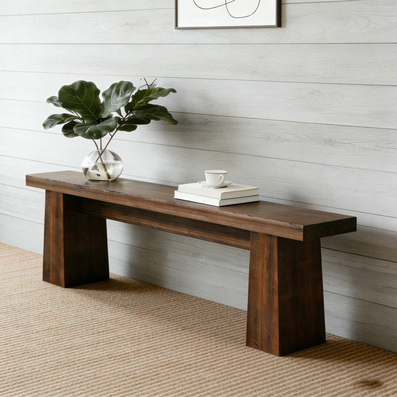 Table de salle à manger en bois, Noyer