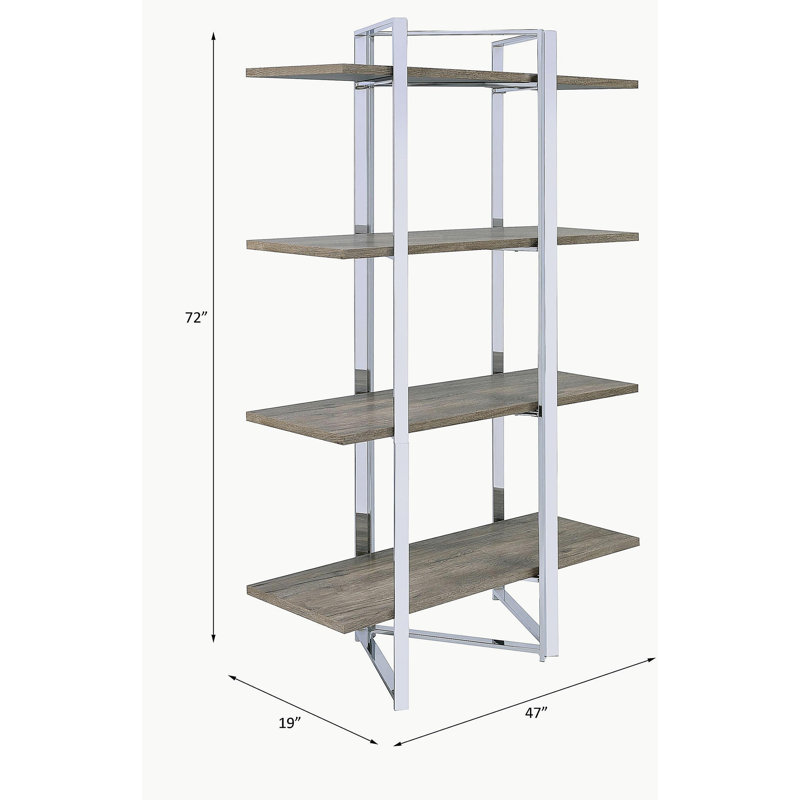 Bibliothèque à 4 tablettes