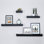 Ensemble de tablettes murales flottantes de quatre articles Array