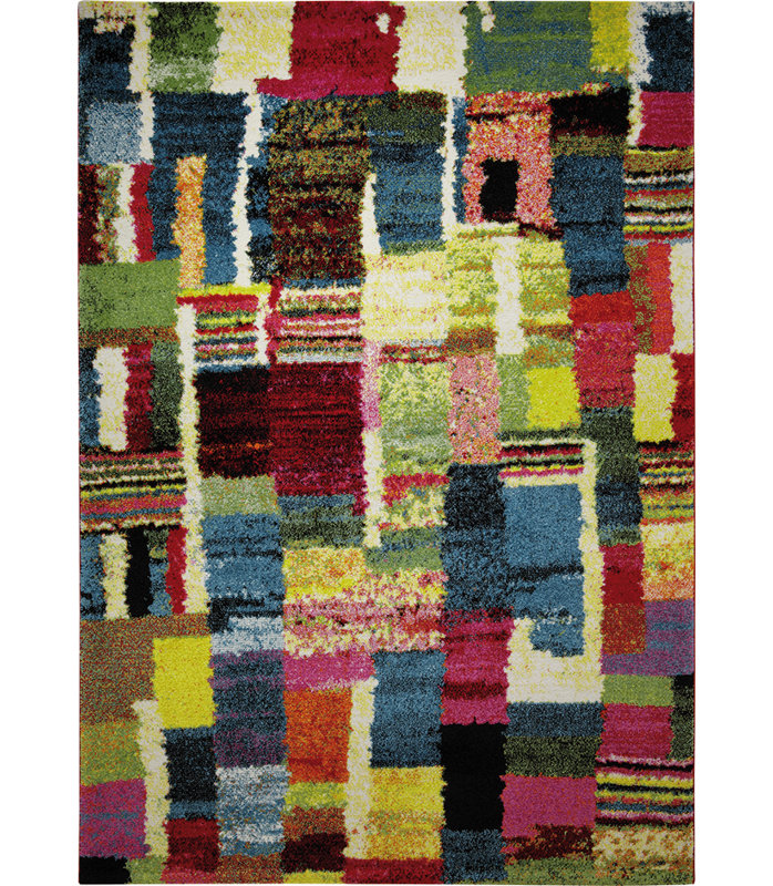 Romulus Abstract Area Rug, Rectangle 80 x 150cm