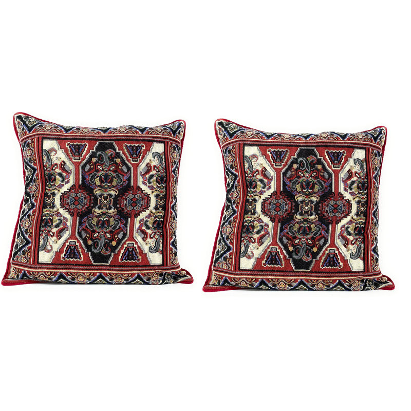 Floral Cotton Blend Pillow Cover