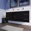 Ensemble de meuble-lavabo double mural 71 "Spring-601244258