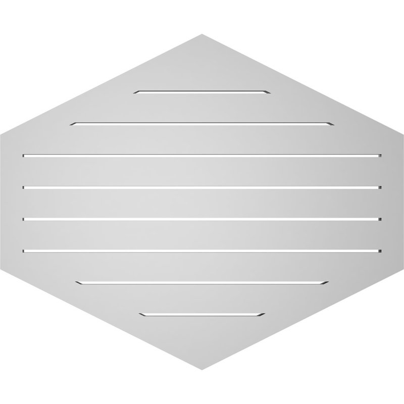 Pente verticale verticale en uréthane 6 pi, 30" H x 36" W x 1.5" D