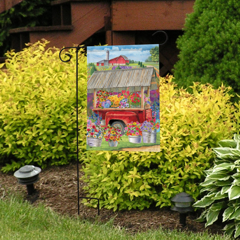 Applique pirate et drapeau de jardin brodé