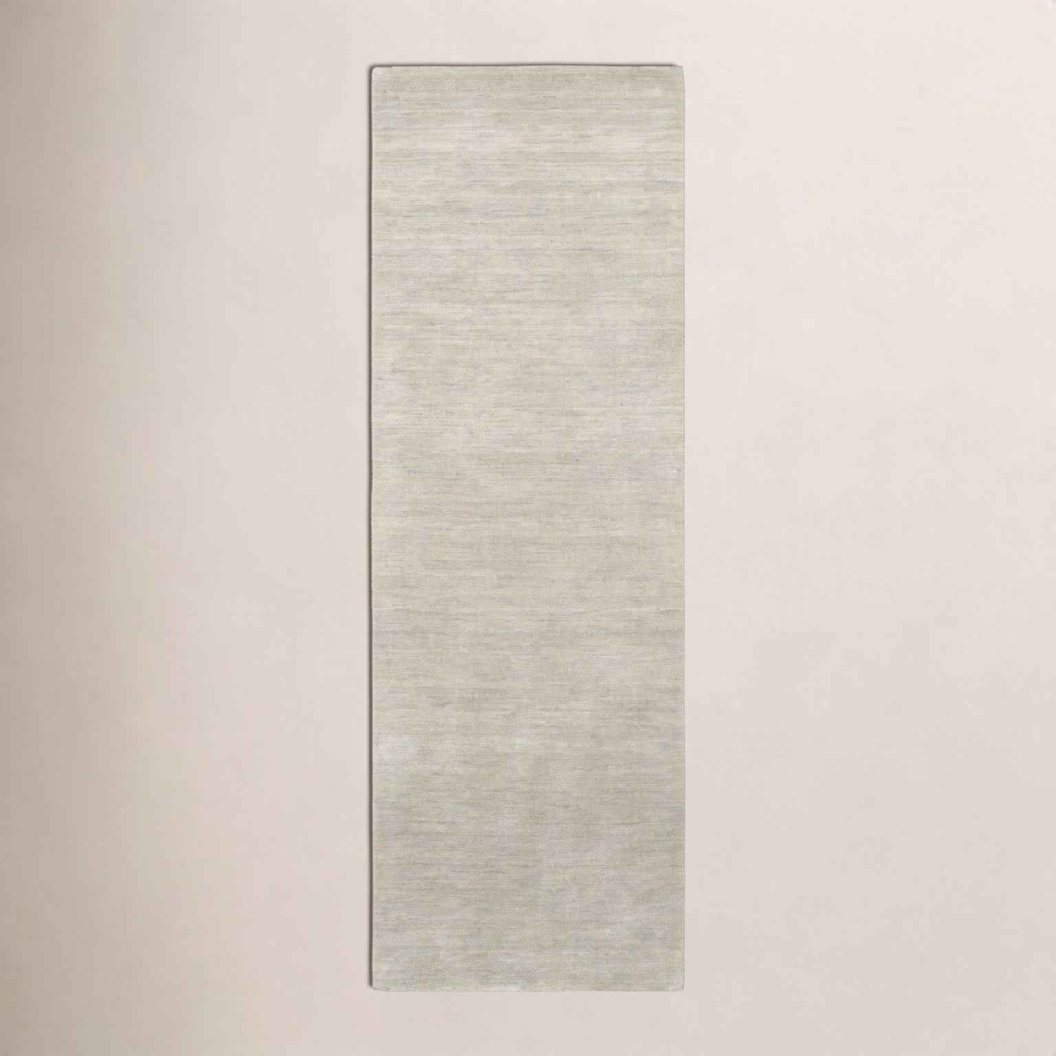 Nala Beige Grey Hand-Tufted Wool Rug, Runner 2'6" x 8'
