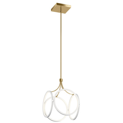 1 - Light LED Unique/Statement Pendant