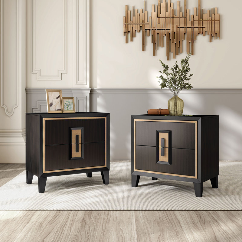 Diane 2-Piece Nightstands Set