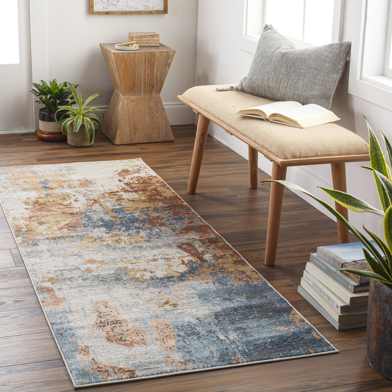 Pyotr Abstract Indoor Rug, Rectangle 7'10" x 10'2"