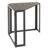 Amelyah Corner Solid Wood Top Metal Base Writing Desk-1242451269