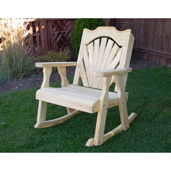 Red Barrel Studio® Outdoor Rocker Chair | Wayfair