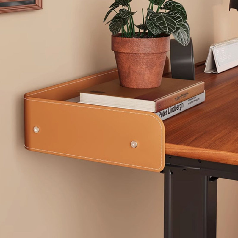 Bureau d'ordinateur en bois massif à hauteur réglable électrique