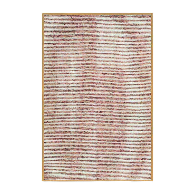 Tapis brun contemporain, Rectangle 2 pi x 3 pi