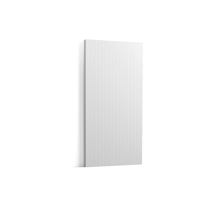 9.87" x 78.75" Wall Paneling in White