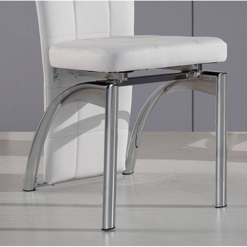 Brittie Upholstered Dining Chair, White