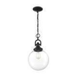 Luminaire suspendu à 1 lumière Crownfield