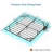 Floating Bed Frame With LED Lights & Charging Station, Metal Platform Bed, 79.9'' L X 60.2'' W X 7.9'' H. (Bed)-807564679