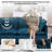 Chenille Cloud Sofa ，4-seat Sofa Couch with Ottoman for Living Room -41756447-41756441