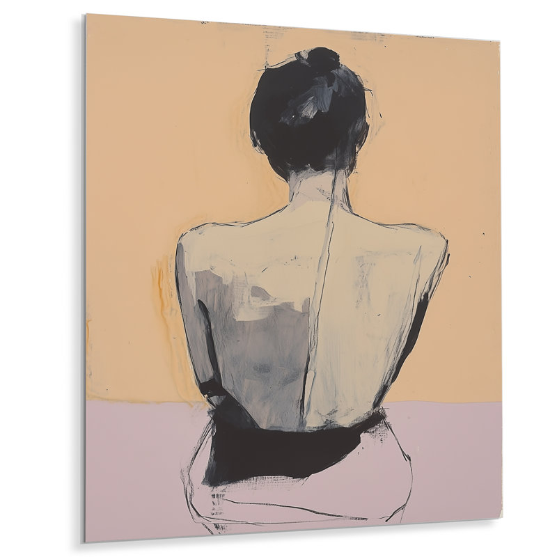 Refusée - Impression sur métal pour femme, H 32 po x l 16 po