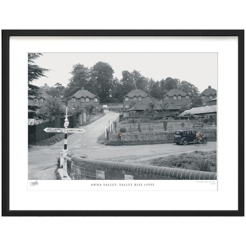 Lechlade, Burford Street C1955 by Francis Frith - Single Picture Frame Print, 45cm H x 60cm W x 2.3cm D
