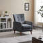 Fauteuil inclinable Amaurie Tacho avec dossier capitonné-1226636067