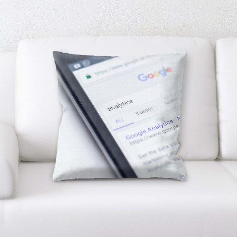 Microsuede Throw Pillow