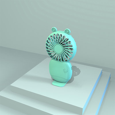 Kbndieu Handheld Pocket Mini Fan Portable with Bracket Desktop USB Charging Fan