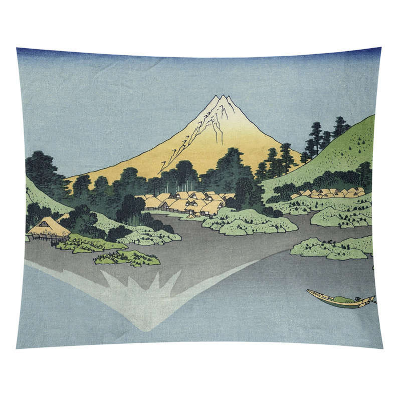 Hague Polyester Tapestry, 27.5" H x 37.5" W, Light Yellow/Light Green
