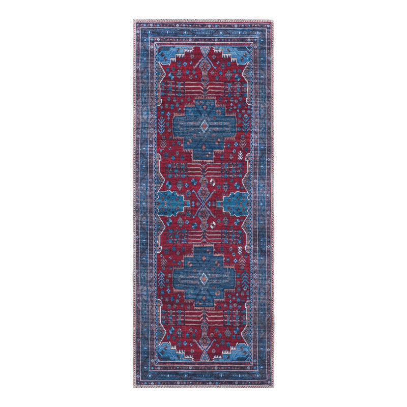 Guthridge Chenille Oriental Indoor Rug, Runner 2' x 5'
