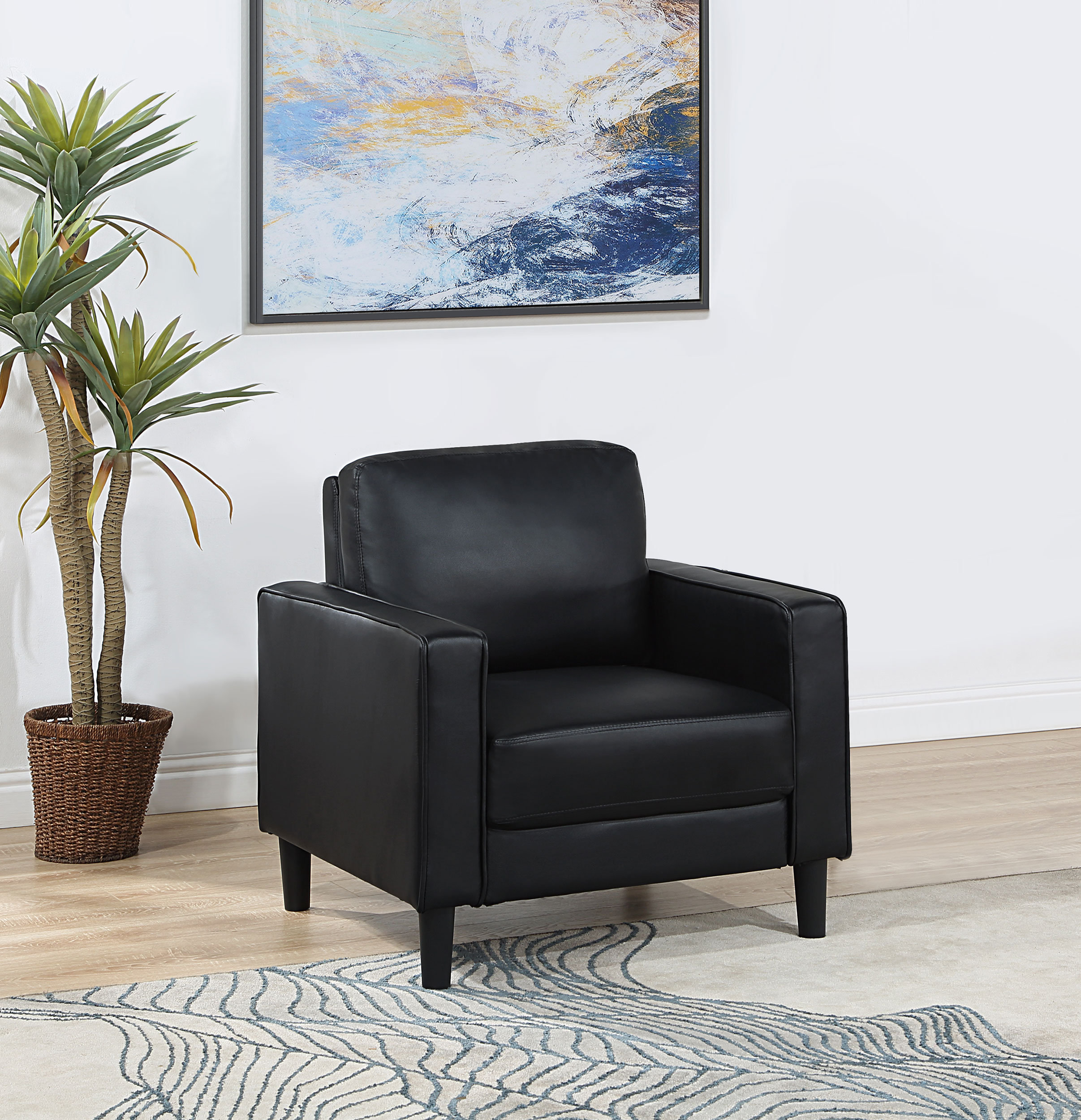 Ebern Designs Lalittah CAL117 Compliant 32.25'' Wide Armchair & Reviews ...