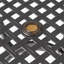 TABLE CAILLETTE EN CAOUTCHOUC I 39IN SQ
